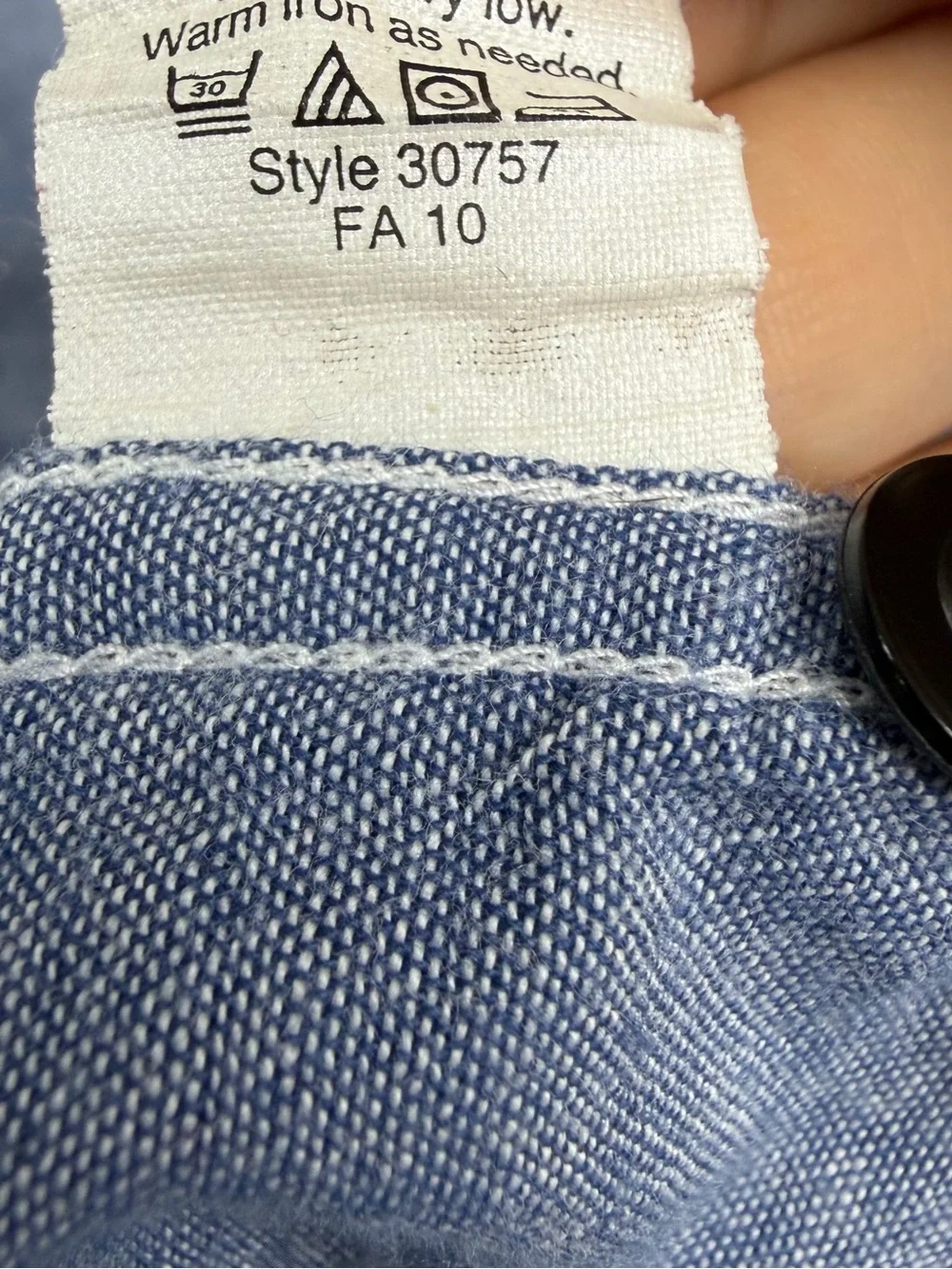 J.Crew Authentic Workwear Plaid Shirt Mens XL Blue Gray FA10 Utility 30757